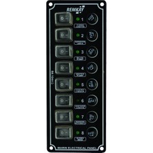 Remkay Tekne & Karavan 8li Switch Sigorta Paneli
