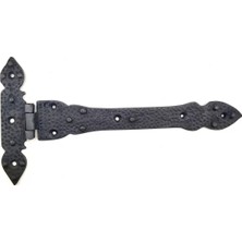 Uravas Store Antika Tarz Dekoratif Pirinç Kuyruklu Lale Menteşe - 147X193 Mm, Oksit