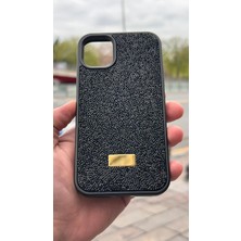 İzel Aksesuar Apple Iphone 11 Içi Kadife Taşlı Işıltılı Pırlanta Silikon Kapak Kılıf