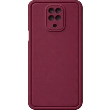 Fenza Mi Redmi Note 9s-Redmi Note 9 Pro - Redmi Note 9 Pro Max Uyumlu Kamera Çıkıntılı Mat Silikon Telefon