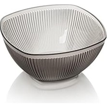 Daisy Home Barok Kare Salata Kasesi Küçük Füme