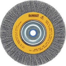 Daisy Home Dewalt DW4906 Tel Fırça, 20 Cm, Tezgah Taşlama Makinesi Için, Crimped Tel