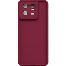 Fenza Xiaomi 13 Pro Uyumlu Kamera Çıkıntılı Mat Silikon Telefon Kılıfı