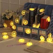 Daisy Home 20LI Limon Dilimi Şeklinde Dekoratif Dolama LED 3 Metre