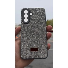İzel Aksesuar Samsung Galaxy A57 5g  Içi Kadife Taşlı Işıltılı Pırlanta Silikon Kapak Kılıf