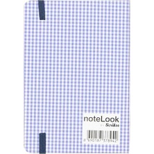 Daisy Home Notelook A6 Mor Çizgili Defter