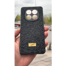 İzel Aksesuar Redmi Note 15 4g Içi Kadife Taşlı Işıltılı Pırlanta Silikon Kapak Kılıf