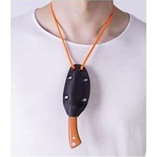Daisy Home Peccary Kanvas Micarta Sap 7cm Turuncu Bıçak