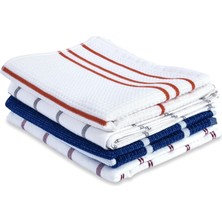 Daisy Home Pamuklu Mutfak, Aşçı Havlusu, 50 x 79 Cm, 4'lü Set