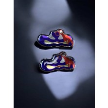 Laz Nazar Boncuğu Etiketçilere Özel Damla Sticker Nazar Boncuğu Gümüş 3D Reçine Suya ve Güneşe Dayanıklı 2 Adet Plaka Damla