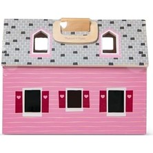 Daisy Home & Doug - Ahşap Taşınabilir Küçük Mobilyalı Ev (13701)