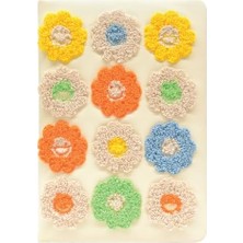 Daisy Home A5 Çiçek Nakışlı Defter Krem 80 Yp Küçük Çiçek