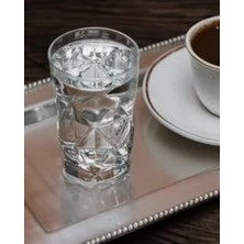 Mi-Ça Home Lav Keops 3 Lü Kahve Yanı Su Bardağı