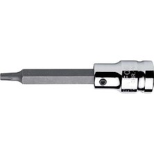 Daisy Home Ceta Form C28S-T40LCET 1/2 Sürücü Torx Soket Uçları Longreach Bit Drvtorx T40 Lmm 99 1 Gümüş