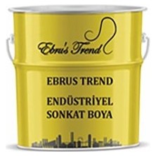 Ebrus Trend Endüstriyel Son Kat Boya (Parlak Siyah) 1 kg