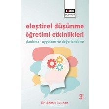 Daisy Home Eleştirel Düşünme Öğretimi Etkinlikleri: Planlama Uygulama ve Değerlendirme