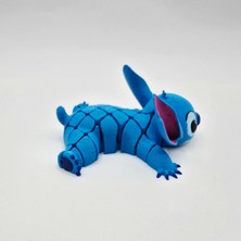Brand House Stitch Anahtarlık 3D Flexi Çok Renkli Sevimli Çanta Süsü Bag Charm Hediyelik
