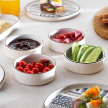 Mi-Ça Home Schäfer Sunny 4 Kişilik Kahvaltı Takımı 10 Parça-Gri