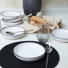 Mi-Ça Home Keramika Simply Nordic Yemek Tabağı 18 cm 6 Adet 19985