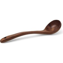 Daisy Home Doğal Akasya Ağacından El Oyması Servis Çatalı 26CM | Antibakteriyel, Dayanıklı ve Çevre Dostu Ahşap Kaşığı – Şık ve Uzun Ömürlü Mutfak Gereci (Akasya Kepçe)