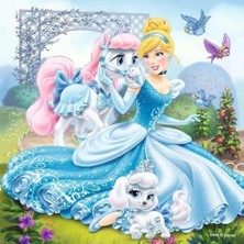 Daisy Home Puzzle 3X49 Parça Belle Cindirella Rapunzel Renkli 6+