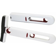 Daisy Home Mini Mop 180 Derece Dönebilen Çok Amaçlı Temizlik Aparatı, Tezgah, Pencere, Cam ve Zemin Temizliği Için, Beyaz