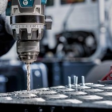 Daisy Home Professional Matkap ve Kırıcı Delici Uçları, Metal Matkap Uçları, Gri, 10 Adet