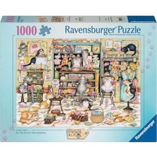 Daisy Home , 1000P Puzzle Çılgın Kediler, Yetişkin Puzzle