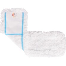 PremiumPort Yüksek Kaliteli Mikrofiber Mop Yedek 60 Cm, Temizlik Için Uygun