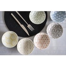 Daisy Home Tamina 6'lı Karma Çerezlik Sosluk Kase Takımı 12CM