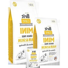 Cekar Store Care Mini Köpek Kuru Maması, Minik Irk Köpekler Için Somon ve Ringa Balıklı, Tahılsız, Deri ve Tüy Sağlığı Formülü, 7kg