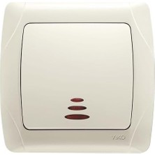 Daisy Home Carmen Krem Işıklı Anahtar Çabuk Bağlantı