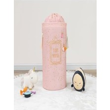 Mi-Ça Home Yuvarlak Torbalı Oyuncak/kirli Çamaşır Sepeti