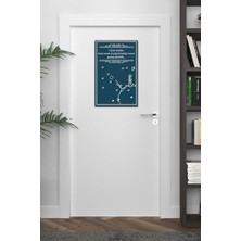 Daisy Home Kuşe Kağıt Duvar Posteri Gözler Kördür Insan Ancak Yüreğiyle Retro DRTR0048