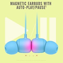 Daisy Home Kablosuz Kulak Içi Kulaklık – W1 Kulaklık Çipi, Manyetik Kulaklık Uçları, 1 Bluetooth, 12 Saat Dinleme Süresi - Mavi