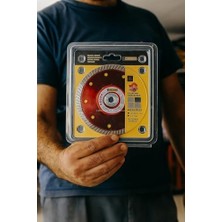 Daisy Home Turbo Daire Testere,, Seramik, Granit, Mermer Kesim Için, 115 mm Boy, 22.2 mm Delik, 1.4 mm Kalınlık, Dayanıklı, Presli, Hızlı Kuru Kesim, Çapak Bırakmaz, Ince, Hassas