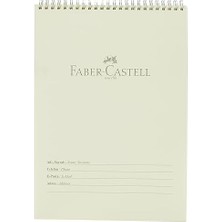 Daisy Home Pastel Renk Bloknot, A4, 80 Yaprak, Düz Sayfa, Karton Kapak, Spiral Cilt, 70G Kağıt, Asorti Renkler, Tekli Paket