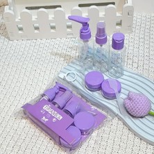 Daisy Home 9 Parça Çok Amaçlı Seyahat Tipi Krem Kutu Şişe Spatula Seti MIT1108