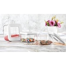 Daisy Home Kare Saklama Kabı 3 x 350 Ml, Şeffaf