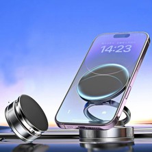 Daisy Home Kablosuz Araç Içi Cep Telefonu Tutucu Araç Içi Montaj Süper Güçlü Vakumlu Manyetik Telefon Tutucu ZR942