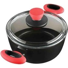 Daisy Home Colorgy Titanium 20CM Tencere/kırmızı