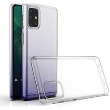 Daisy Home Zore M31S Kılıf Crystal Clear 1. Sınıf Şeffaf Silikon