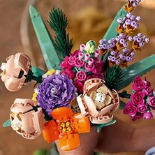 Daisy Home Çiçek Buketi, Yapay Çiçekler, Yetişkinler Için Yapım Seti, Dekoratif Ev Aksesuarları, Kadınlar ve Erkekler Için Hediye Önerisi, Eşe Hediye Önerisi, Botanik Koleksiyonu 10280