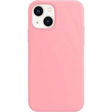 Daisy Home 13/14 ile Uyumlu Içi Kadife Dışı Mat Yapıya Sahip Koruma Sağlayan Lansman Silikon Kılıf (Şeker Pembe)
