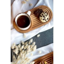 Daisy Home Tezyinat - Ahşap Işık Serisi Doğal Kayın Ağacından Sunum Tahtası 1 Adet