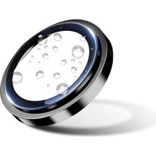 Daisy Home 17 Uyumlu Safir Lens Koruyucu – Ultra Dayanıklı Safir Cam, Kamera Koruma, Darbe Dayanıklı Çizilmez ve Hd Görüntü (Siyah)