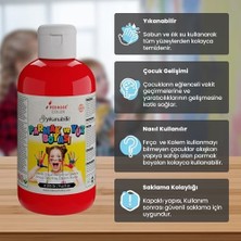 Daisy Home Kırmızı Parmak Boyası 250GR