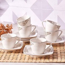 Daisy Home Nazende 6 Kişilik Kahve Fincanı Takımı 80 ml