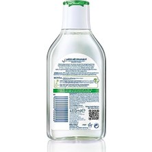 Daisy Home Micellar Makyaj Temizleme Suyu Arındırıcı ve Matlaştırıcı 400 Ml, Yüz, Göz ve Dudak Temizleyici, Amino Asit Kompleksi ve Okyanus Yosunu Özü