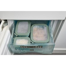 Daisy Home Cirqula Çok Amaçlı Kase Dikdörtgen Lilac – 1000 ml – Stok Kutusu, Buzdolabı Kutusu, Derin Dondurucu, Mikrodalga Fırın Kabı ve Kapaklı Servis Kasesi Olarak Kullanılabilir